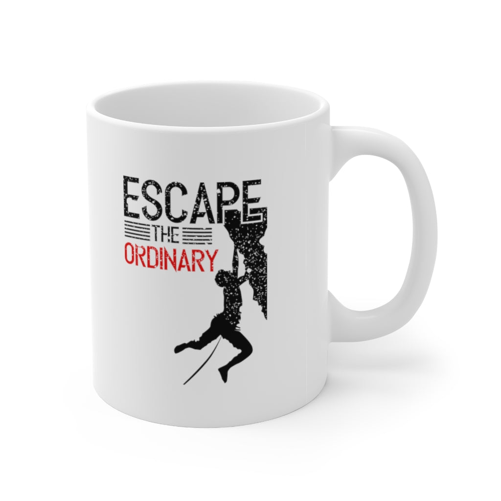 Escape The Ordinary 11oz White Mug