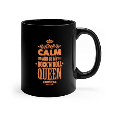 Rock'n'Roll Queen 11oz Black Mug