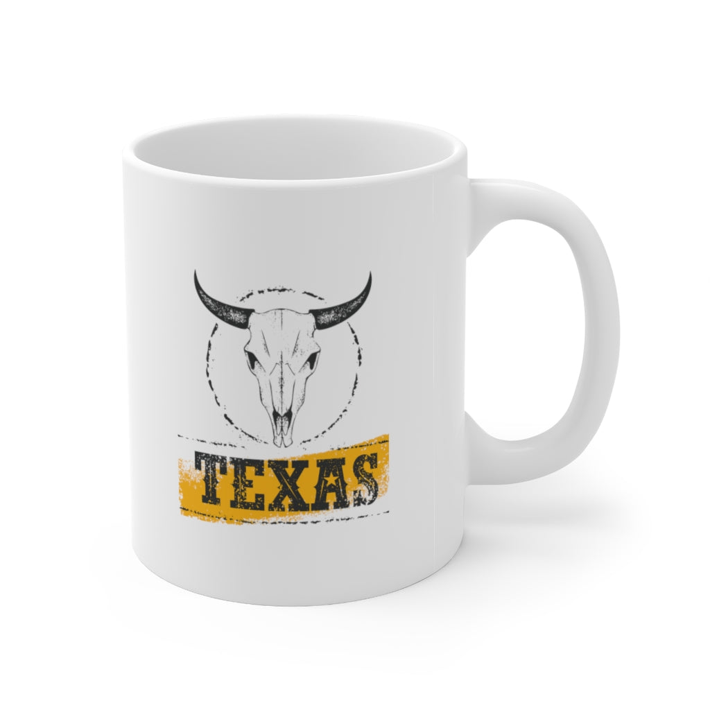 Texas 11oz White Mug