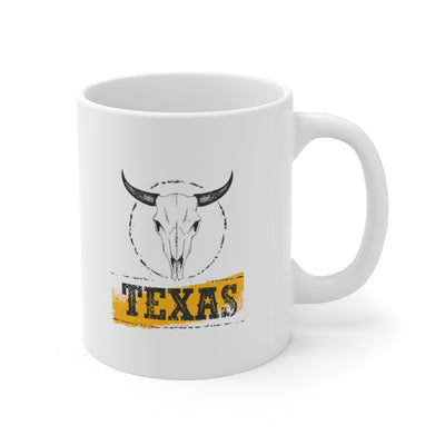 Texas 11oz White Mug