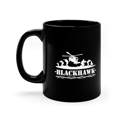 Blackhawk 11oz Black Mug
