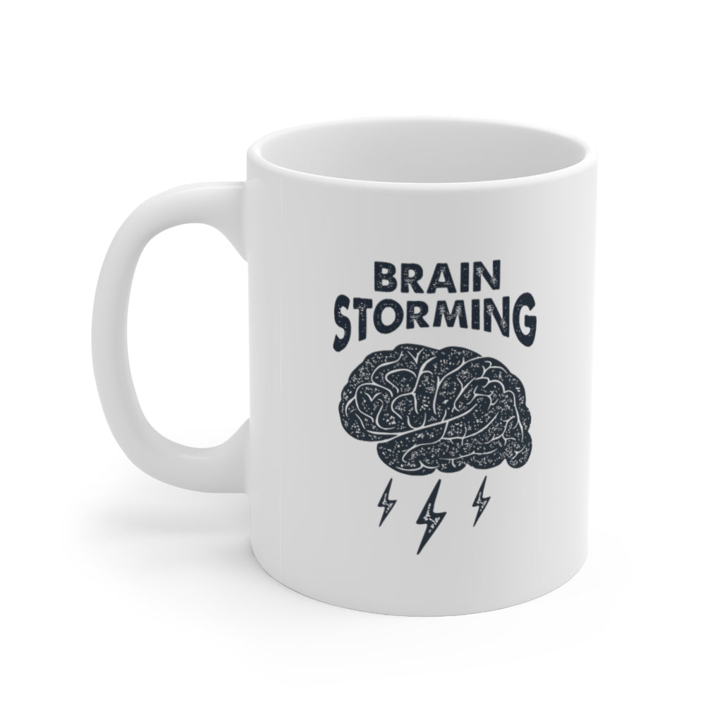 Brain Storming 11oz White Mug