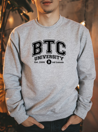 BTC University To The Moon Sweater