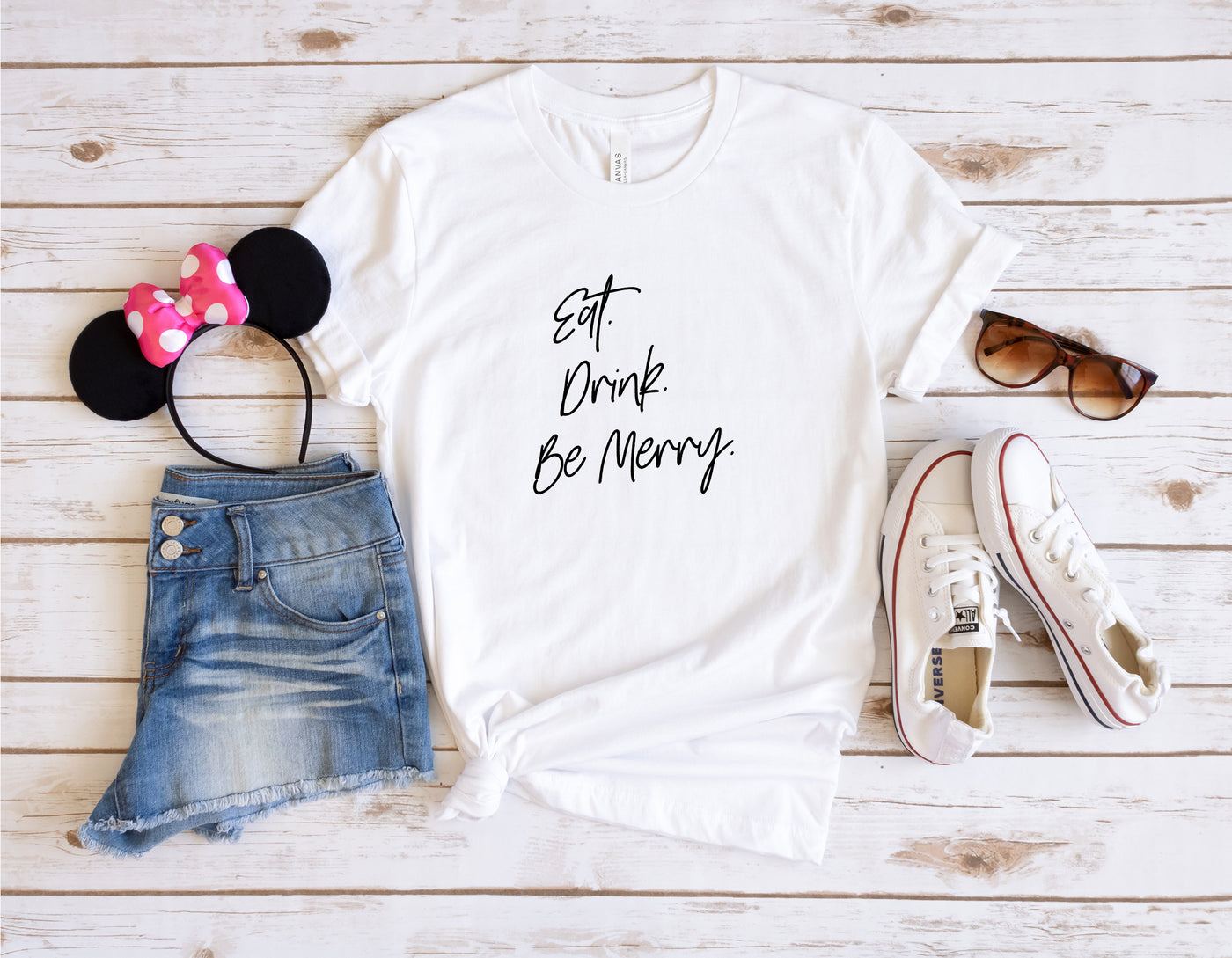Eat Drink And Be Merry Tee