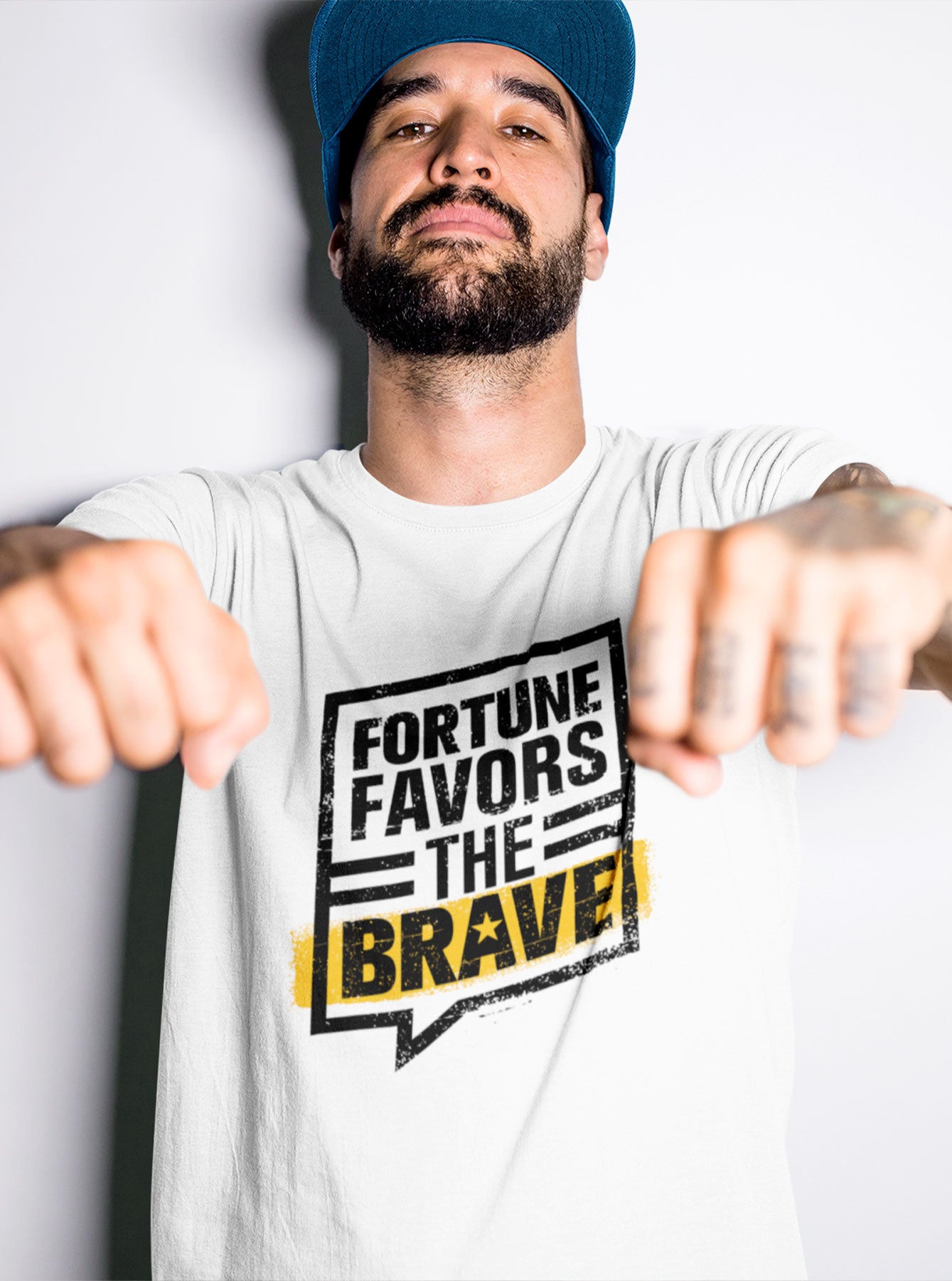 Fortune Favors The Brave Tee