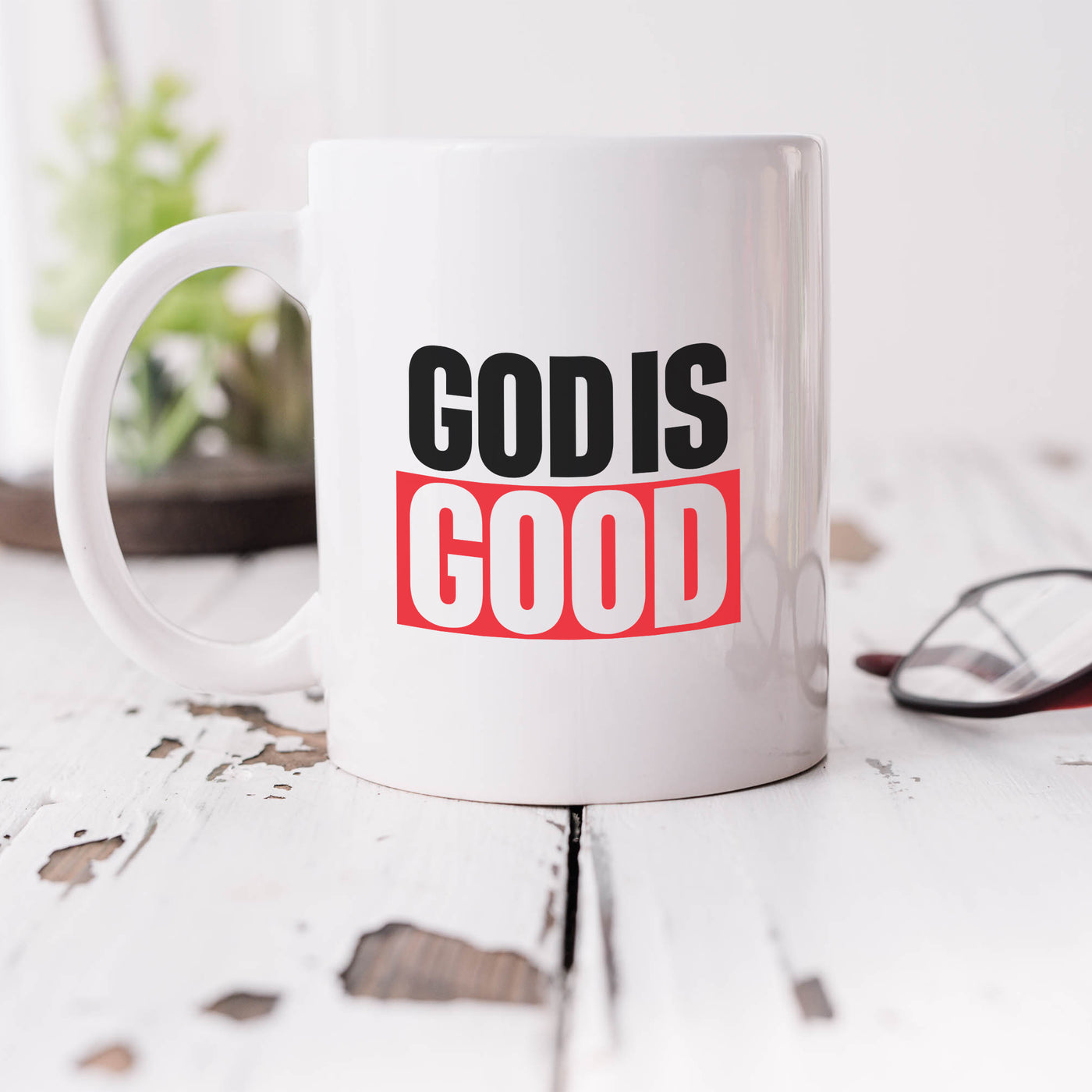 God is Good 11oz White Mug