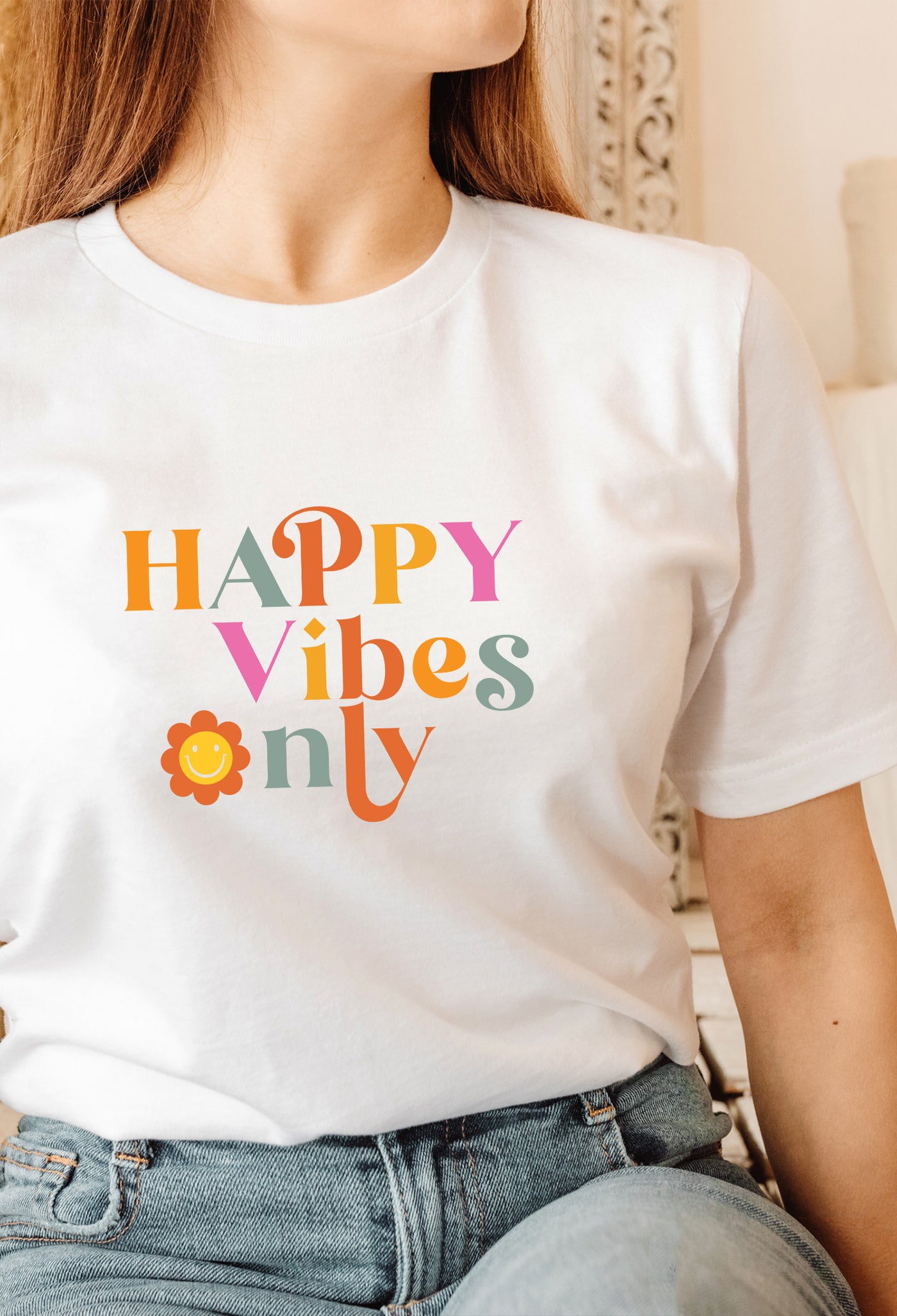 Happy Vibes Only Tee