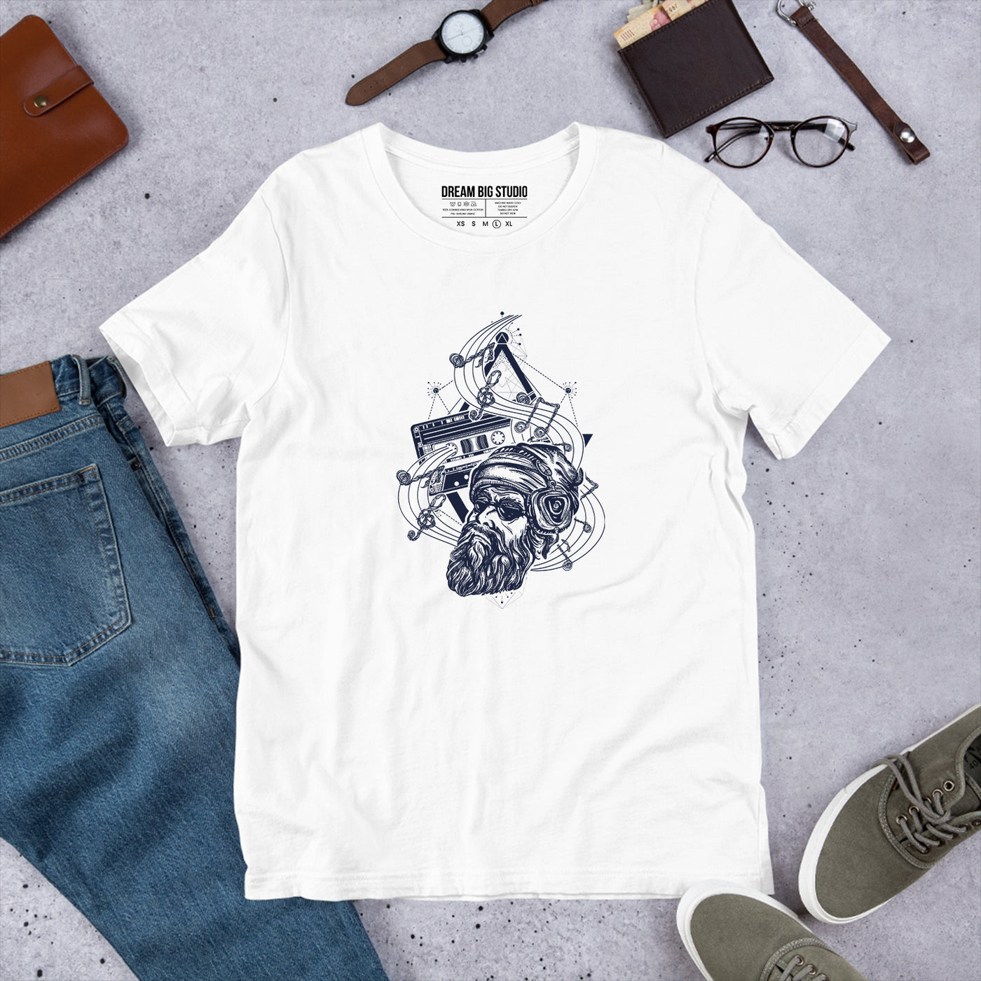 Hipster Music Tee