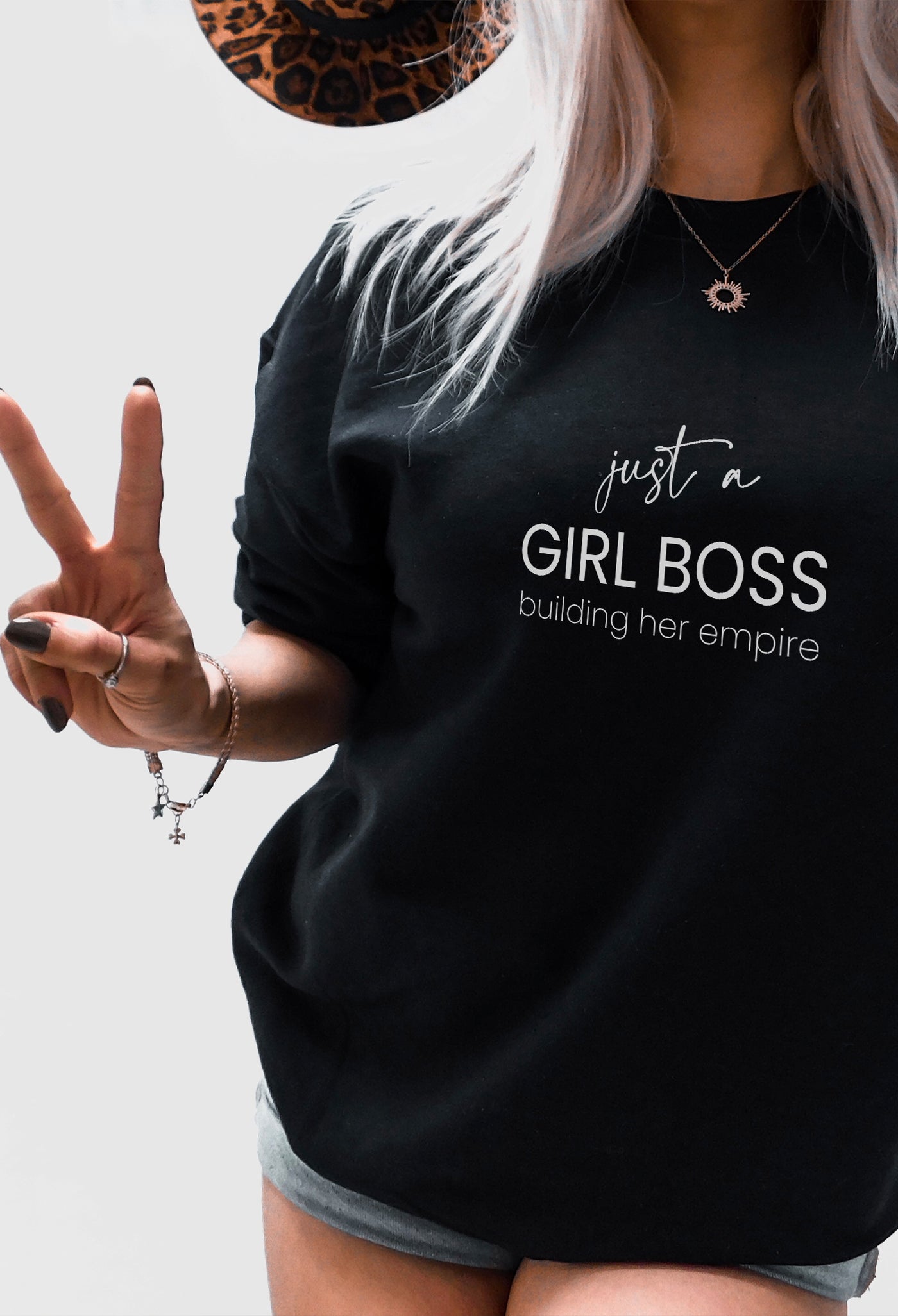 Just A Girl Boss Sweater