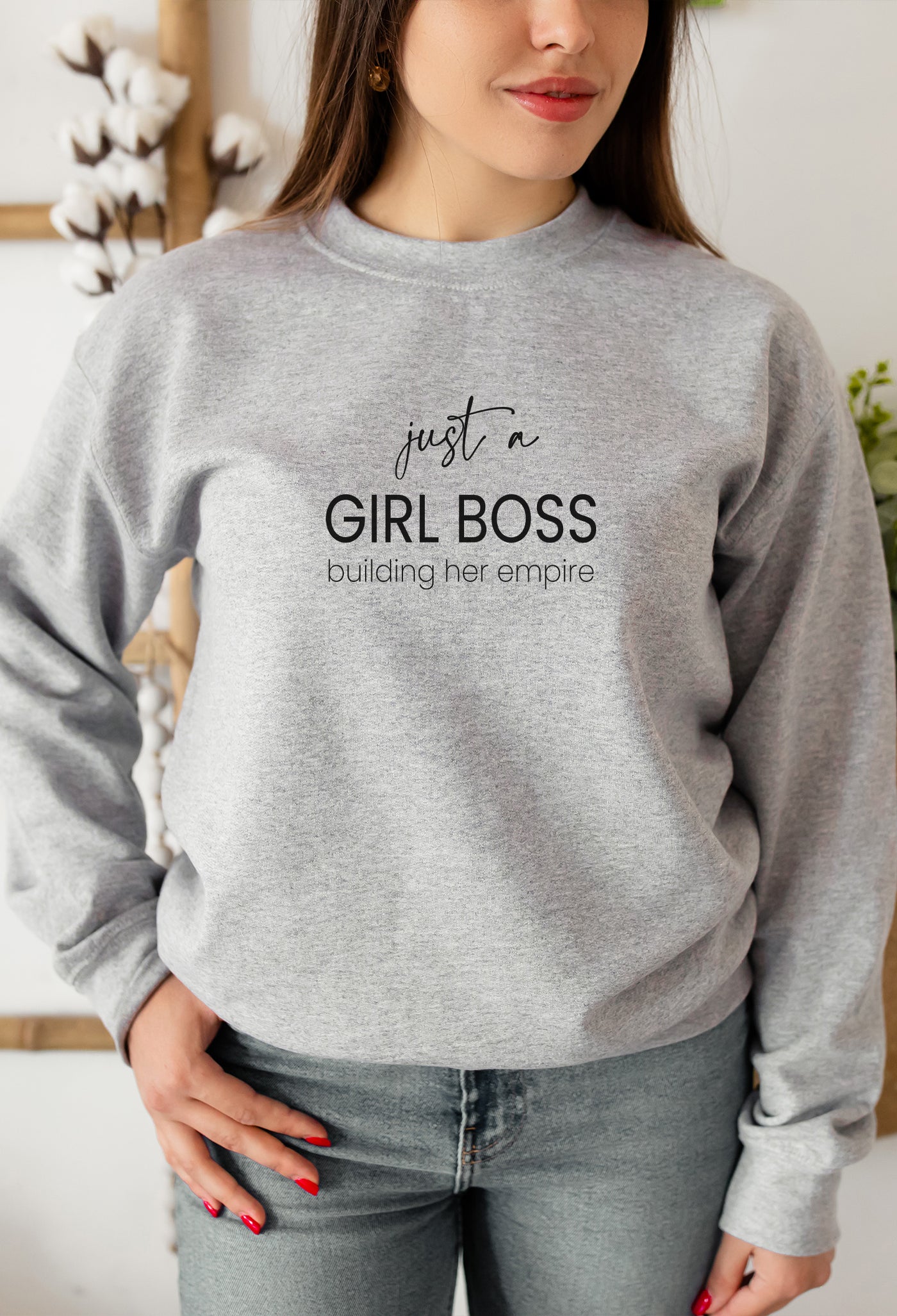 Just A Girl Boss Sweater