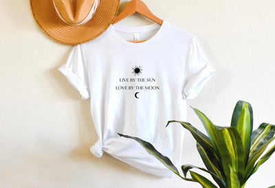 Live By The Sun Love By The Moon Tee