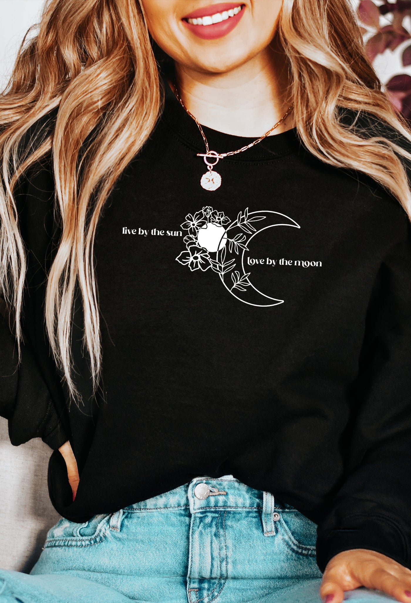 Live By The Sun Love By The Moon Sweater