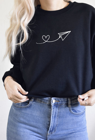 Paper Airplane Sweater