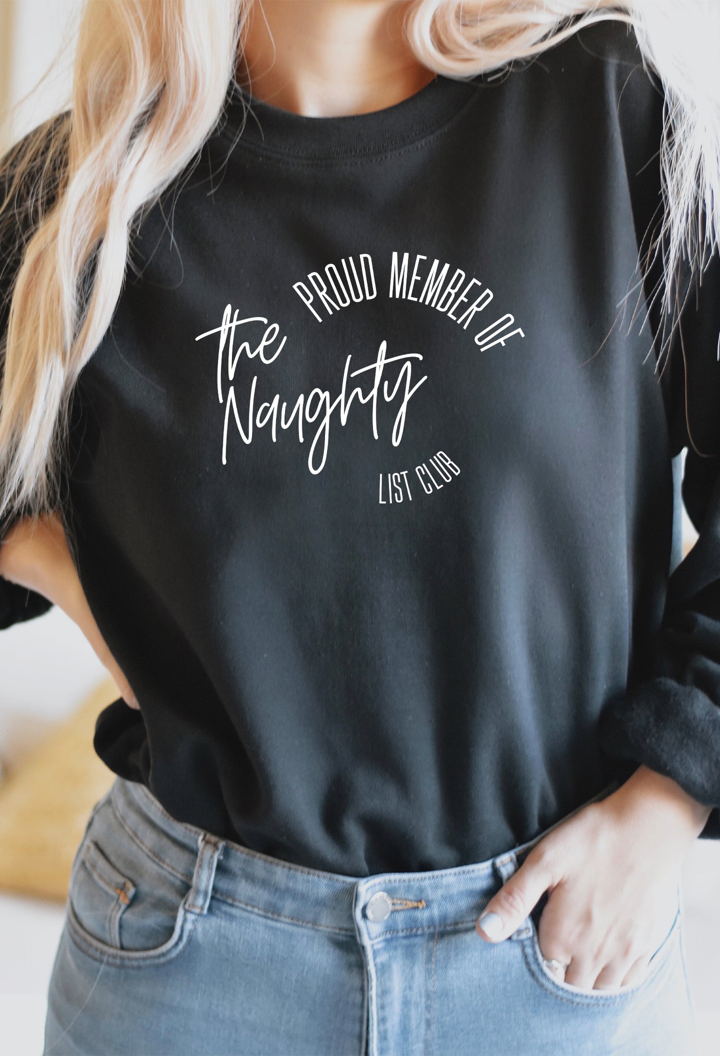 Proud Member Of The Naughty List Club Sweater