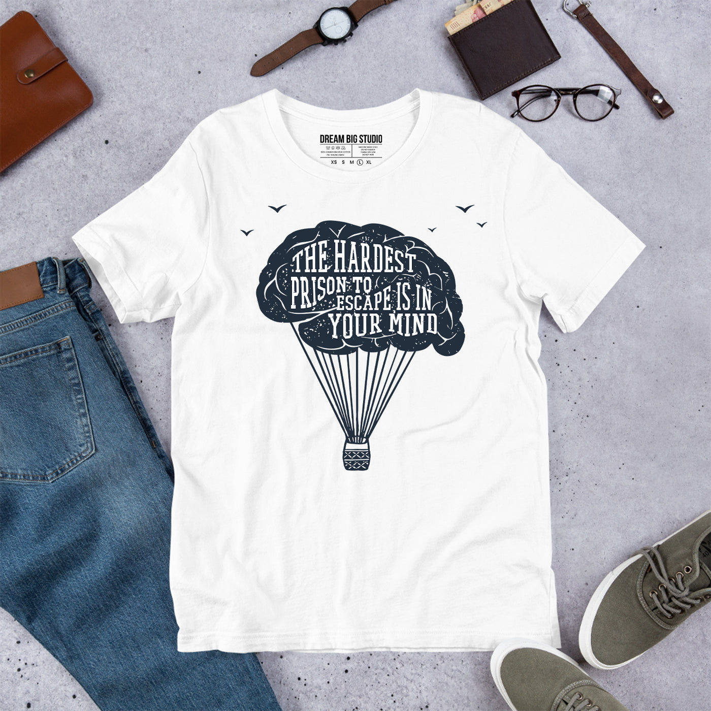 The Hardest Prison to Escape is in Your Mind Tee