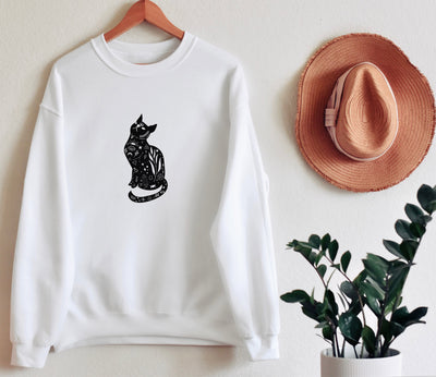 Witchy Cat Sweater