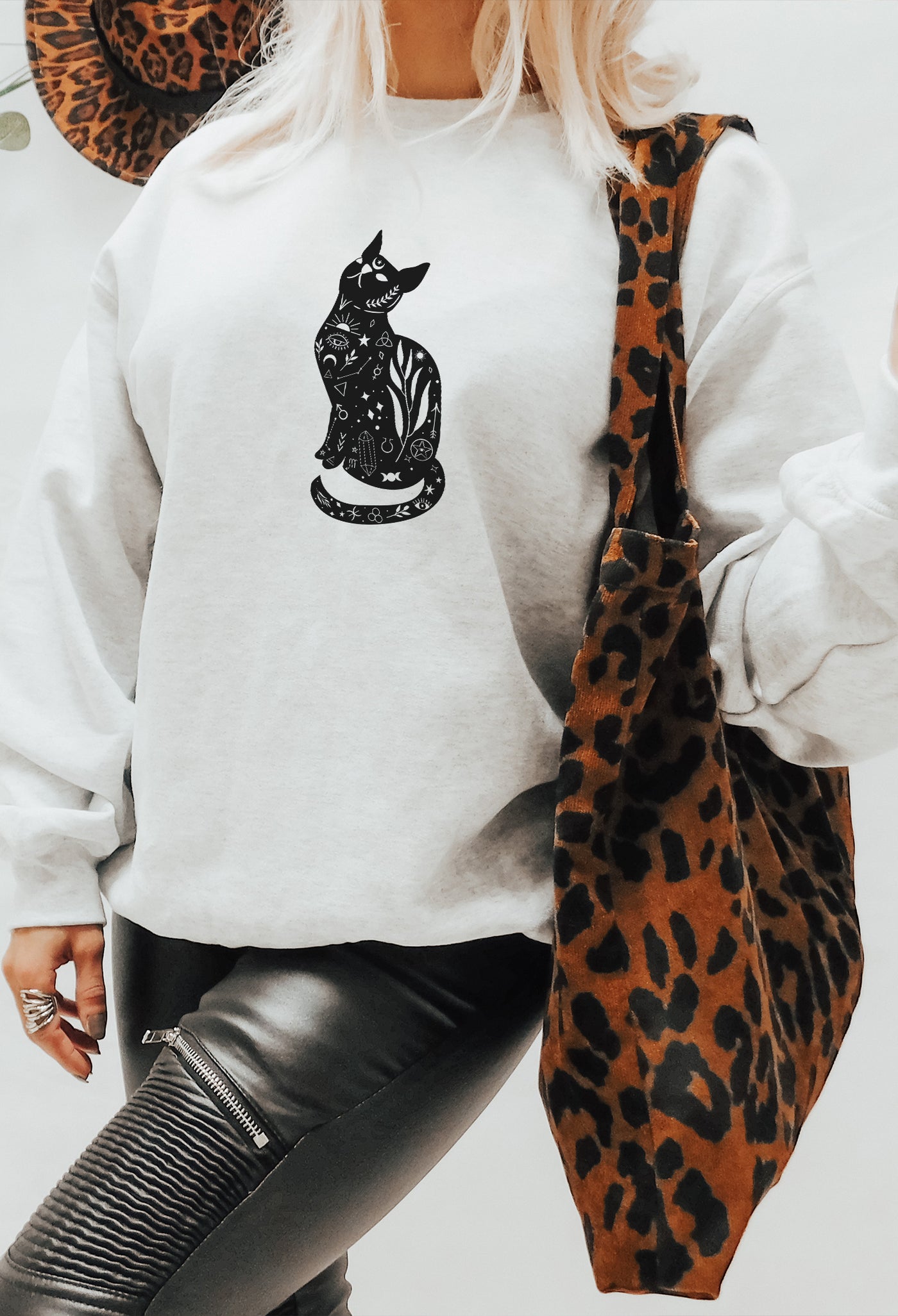 Witchy Cat Sweater