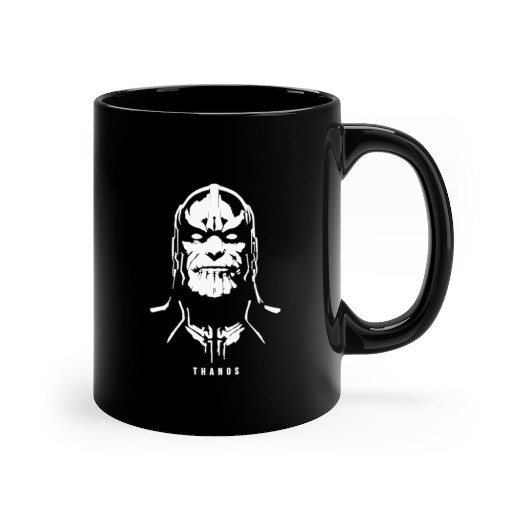 Thanos Face 11oz Black Mug
