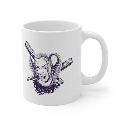 Harley Quinn v3 11oz White Mug