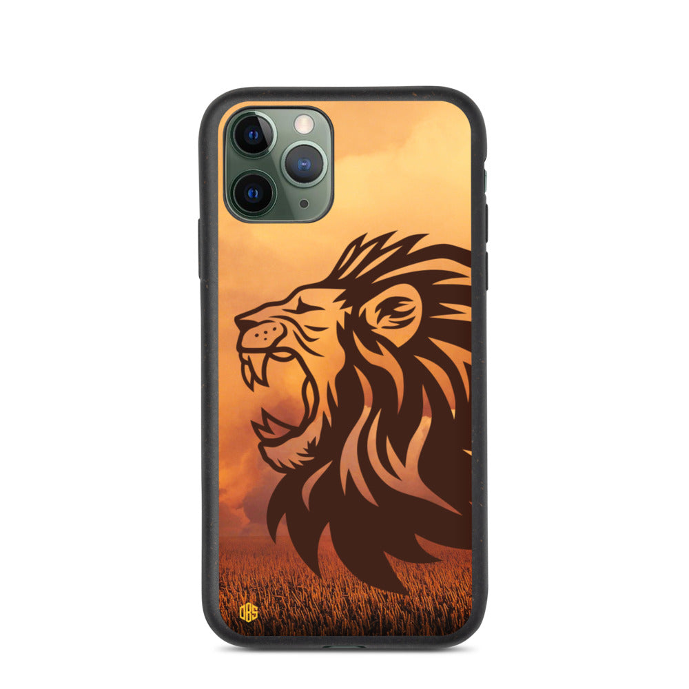 Lion Biodegradable iPhone Case