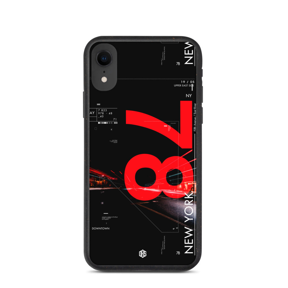 New York 78 Biodegradable iPhone Case