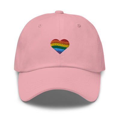 Rainbow Heart Unisex Hat