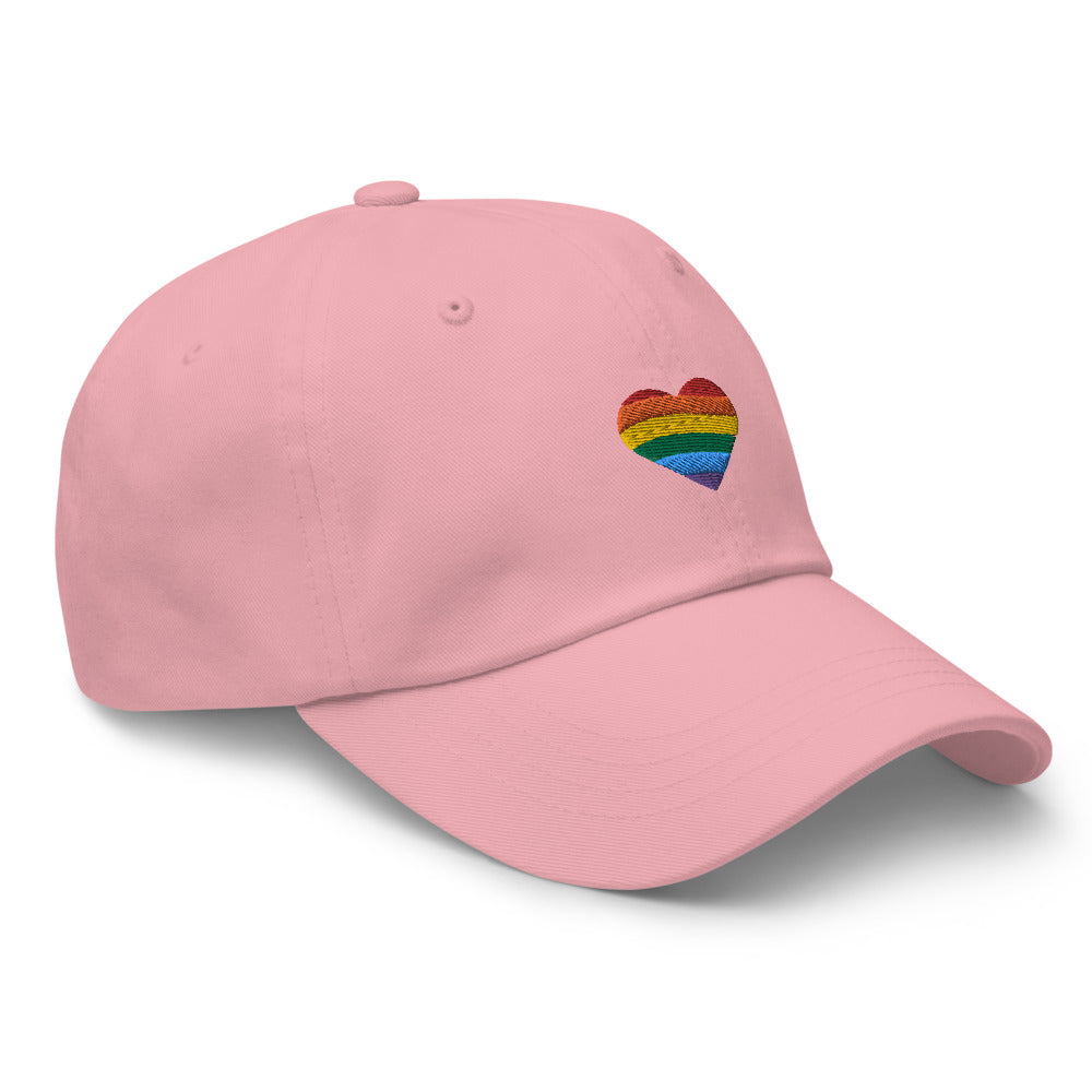 Rainbow Heart Unisex Hat