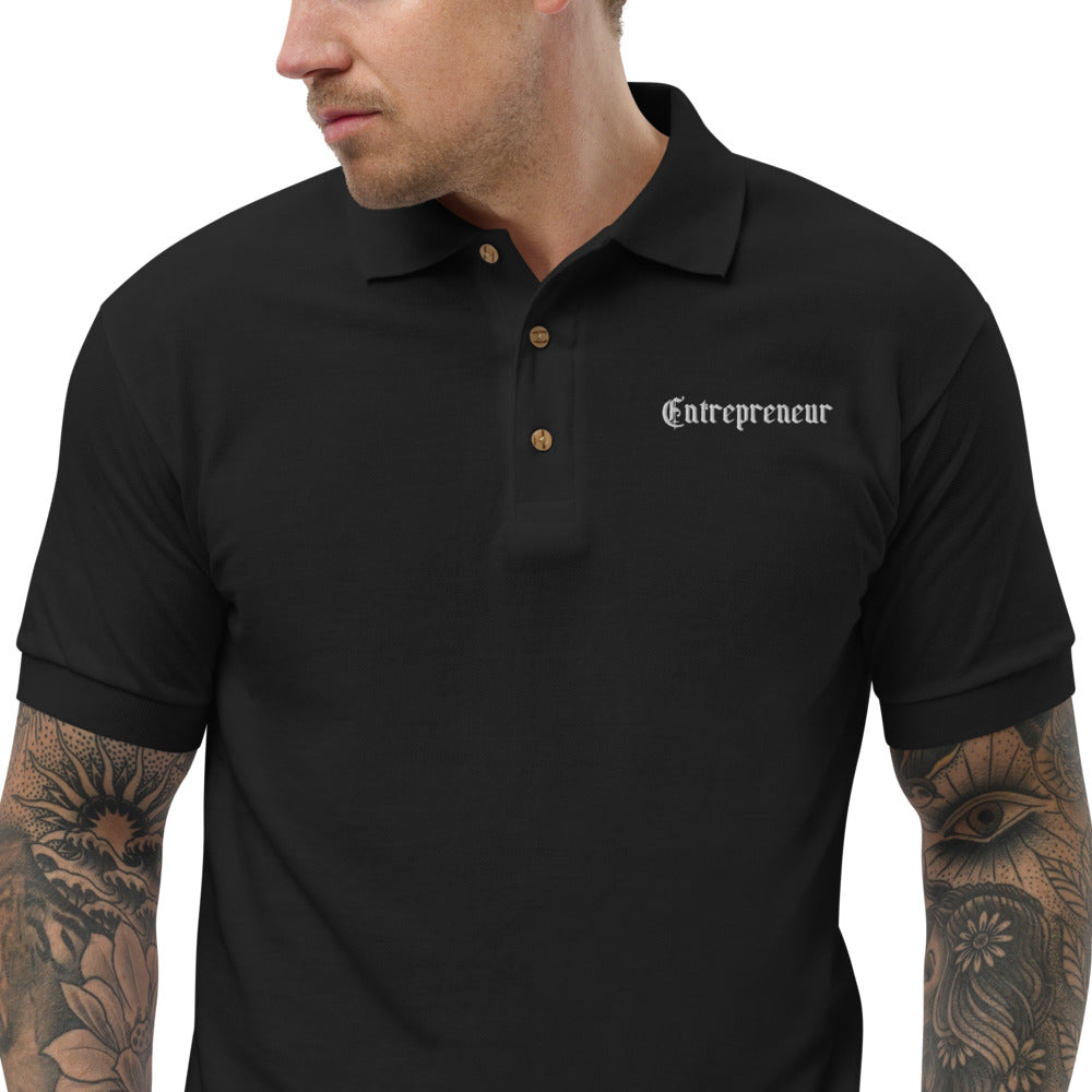 Entrepreneur Embroidered Polo Shirt