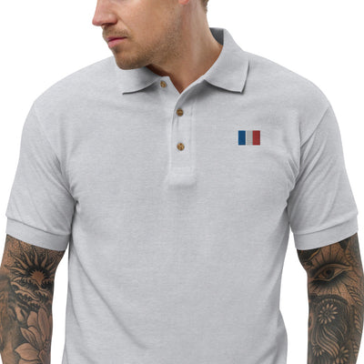 France Embroidered Polo Shirt