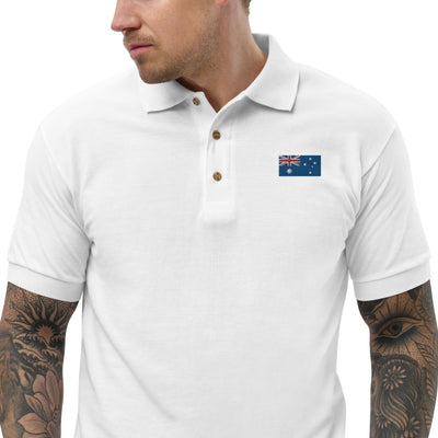 Australia Embroidered Polo Shirt