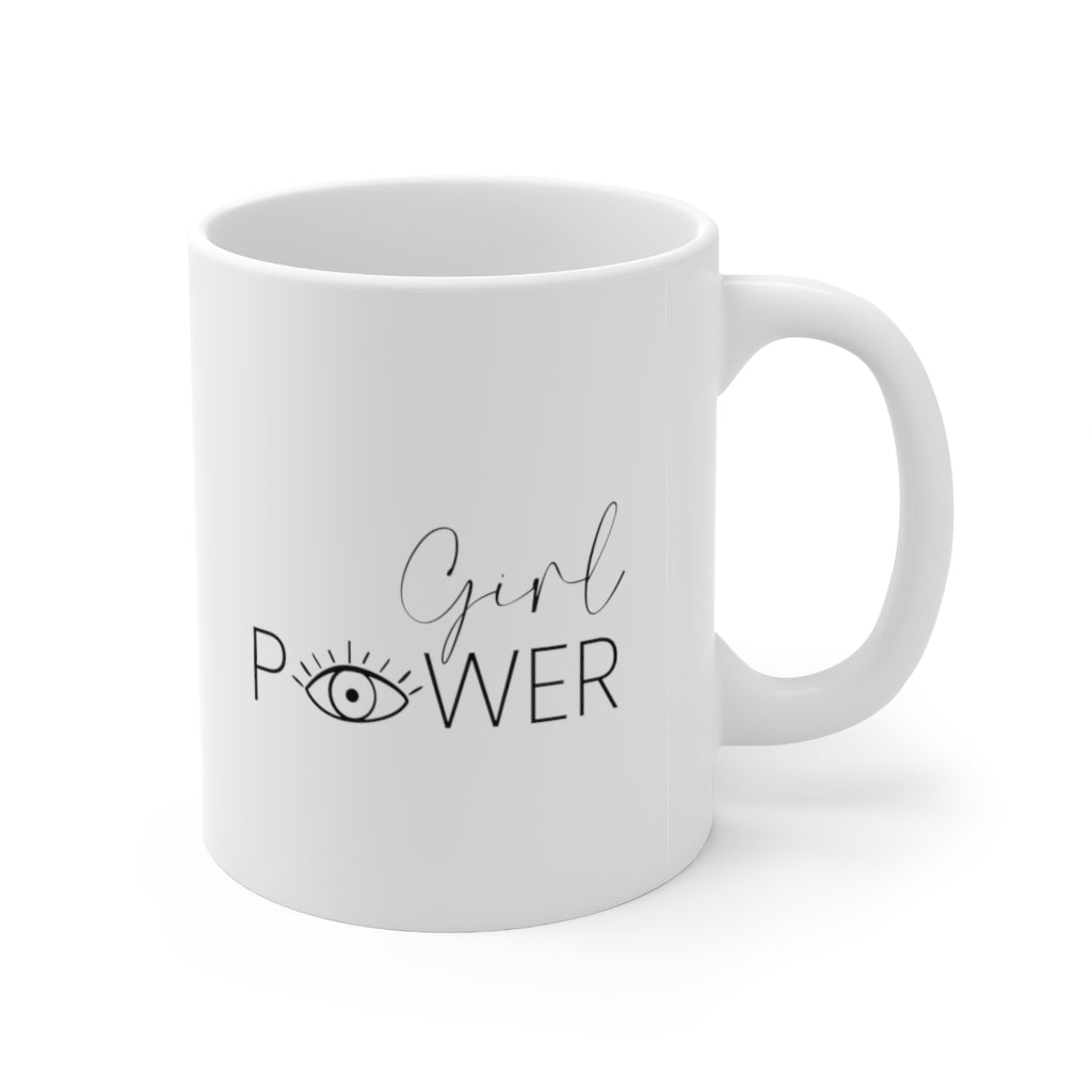 Girl Power V1  11oz White Mug