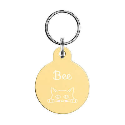 Engraved Pet ID Tag (Design 1)