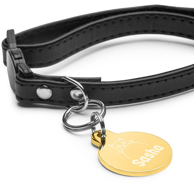 Engraved Pet ID Tag (Design 9)