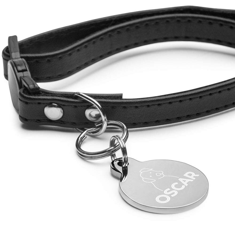 Engraved Pet ID Tag (Design 3)