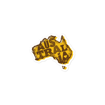 Australia Bubble-free Stickers