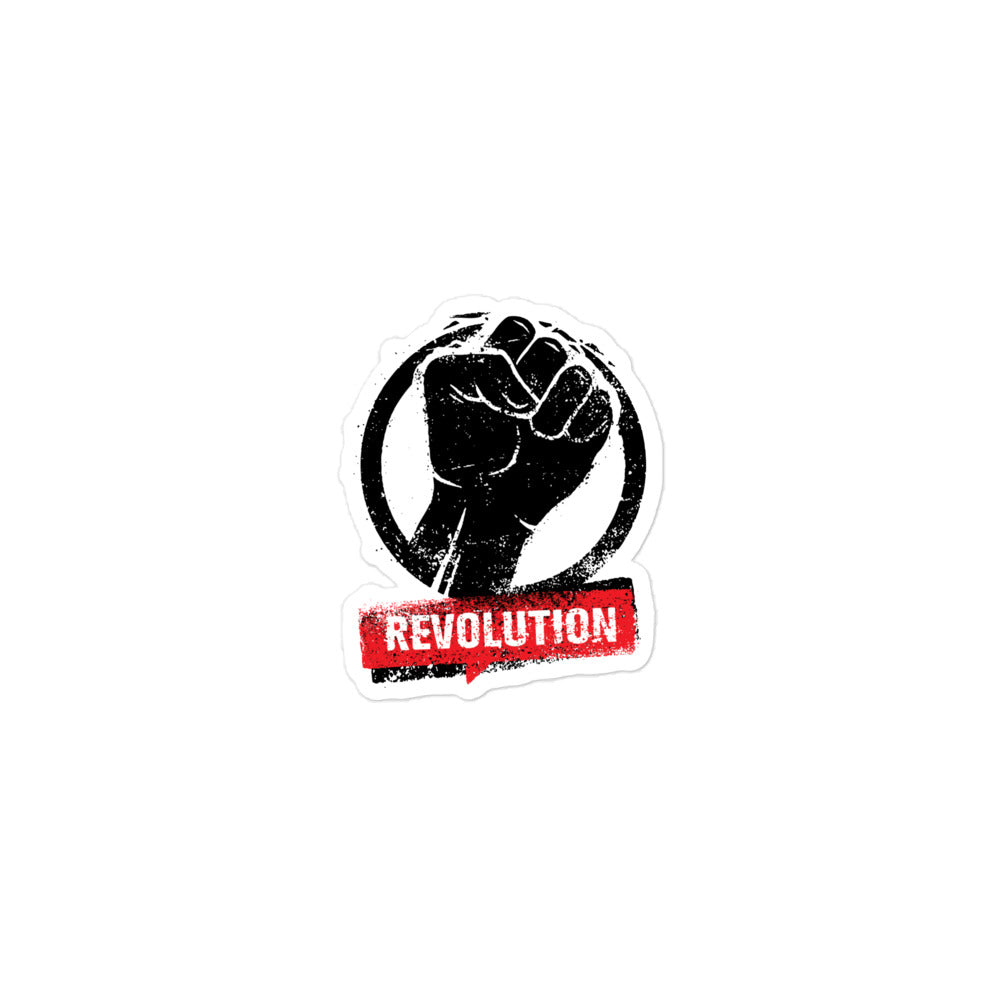 Revolution Bubble-free Stickers