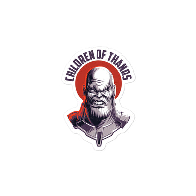 Children of Thanos Bubble-free Stickers