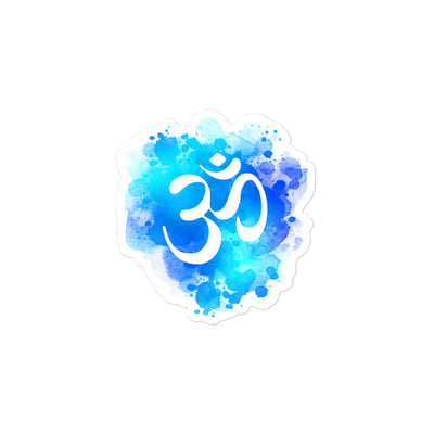 Yoga Aum Bubble-free Stickers