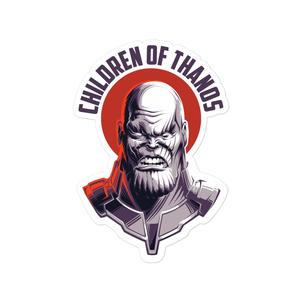Children of Thanos Bubble-free Stickers