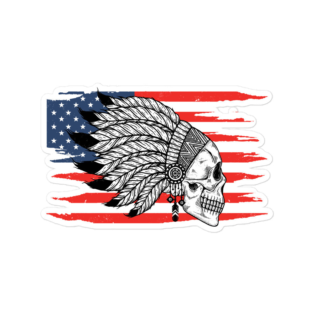 Native American Bubble-free Stickers