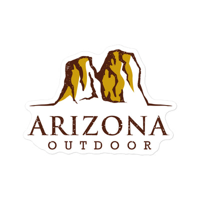 Arizona Outdoor Bubble-free Stickers