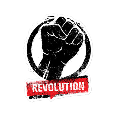 Revolution Bubble-free Stickers