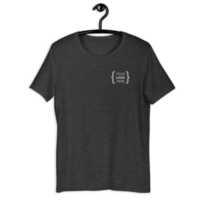 Unisex Heather Tee (Chest Label Template)