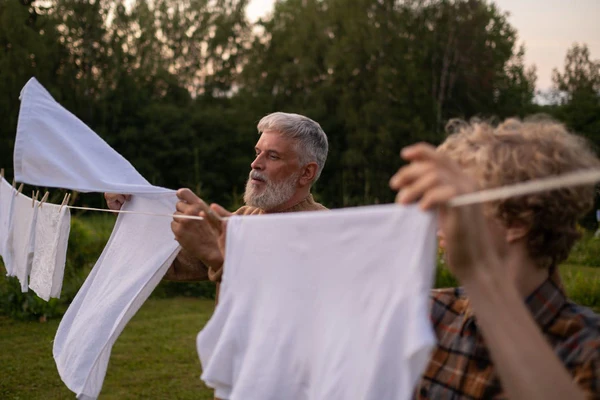 Drying tshirts